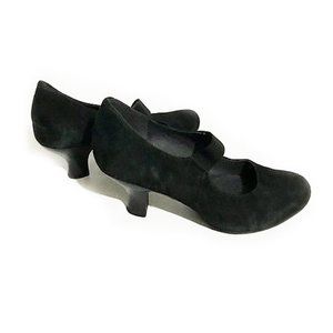 CLARKS Suede Maryjanes